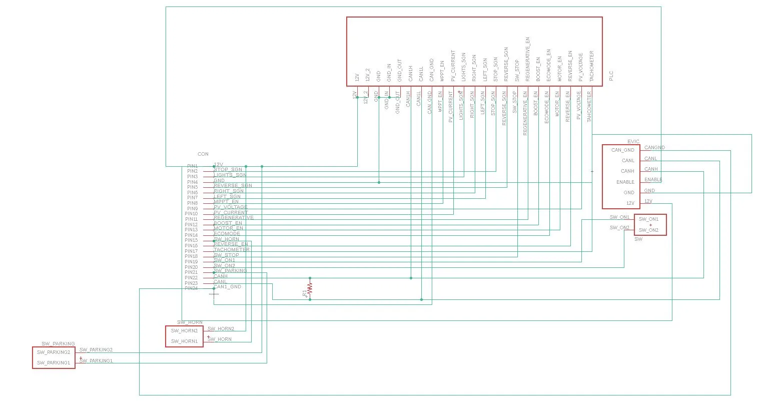 EAGLE schematic capture for one of the redesigned boards.