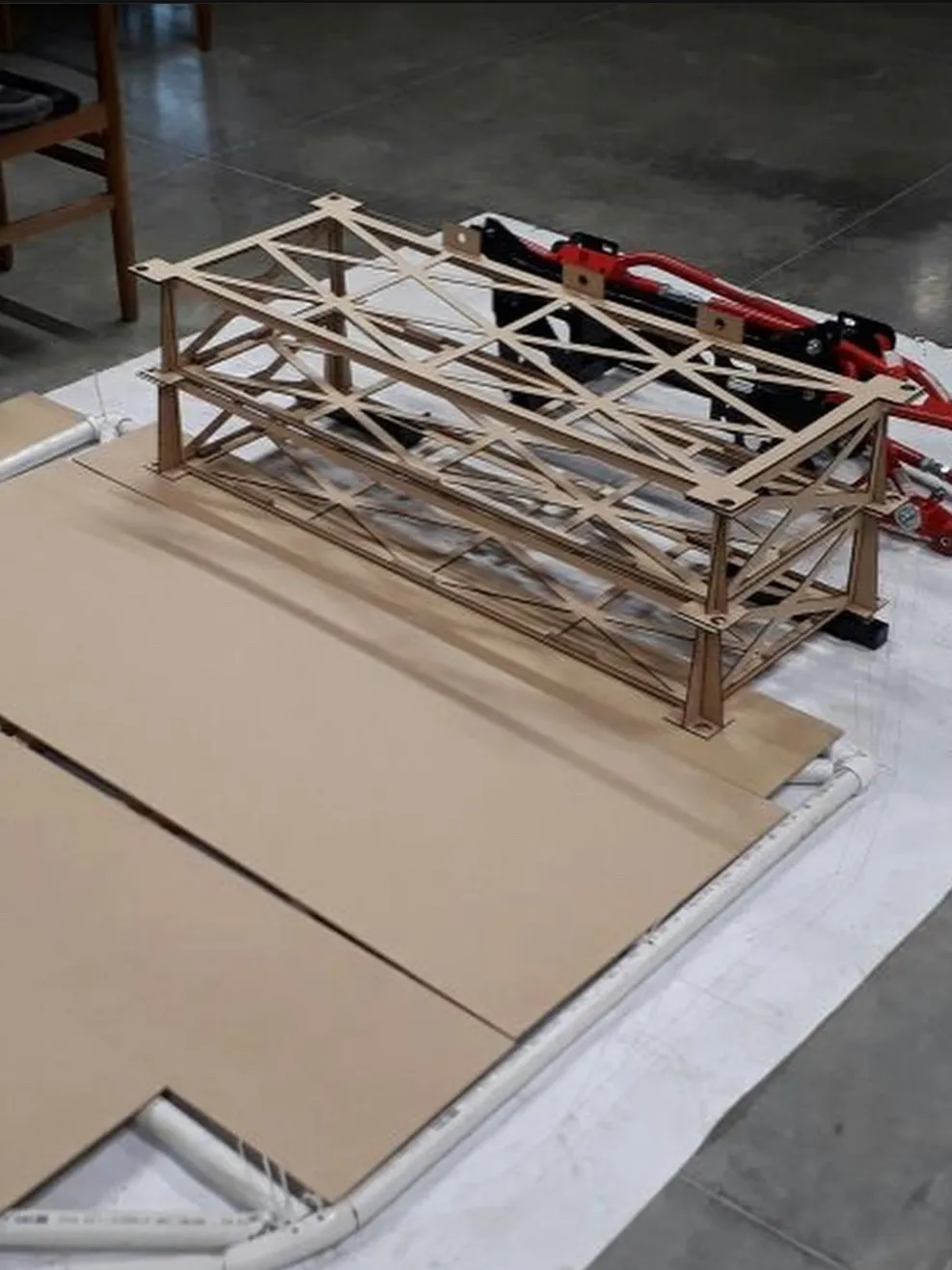 26 modules wired together with Orion BMS sense lines connected.