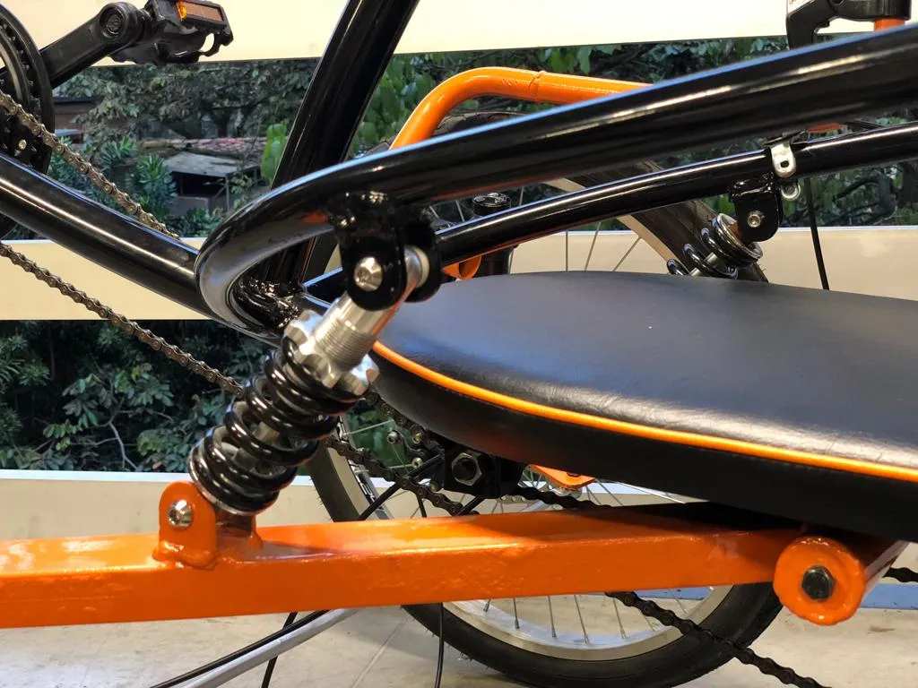 Steering and front-wheel assembly during integration.